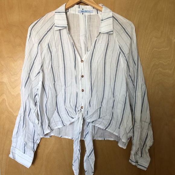 ANTHRO button down - Picture 1 of 3